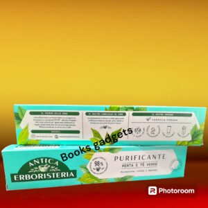 11 pezzi Antica Erboristeria Dentifricio PURIFICANTE contro i Batteri Menta e Tè Verde