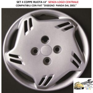 379.13 COPRICERCHI FIAT PANDA