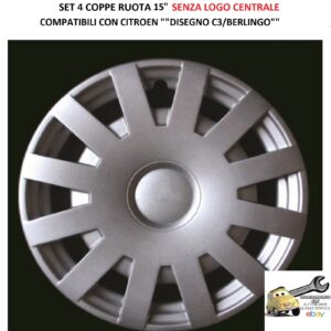 440.15 COPRICERCHI CITROEN C3/BERLINGO