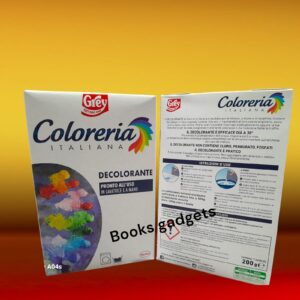 8015100577118 Grey Coloreria Italiana Decolorante per Cotone Lino jeans Viscosa 200gr