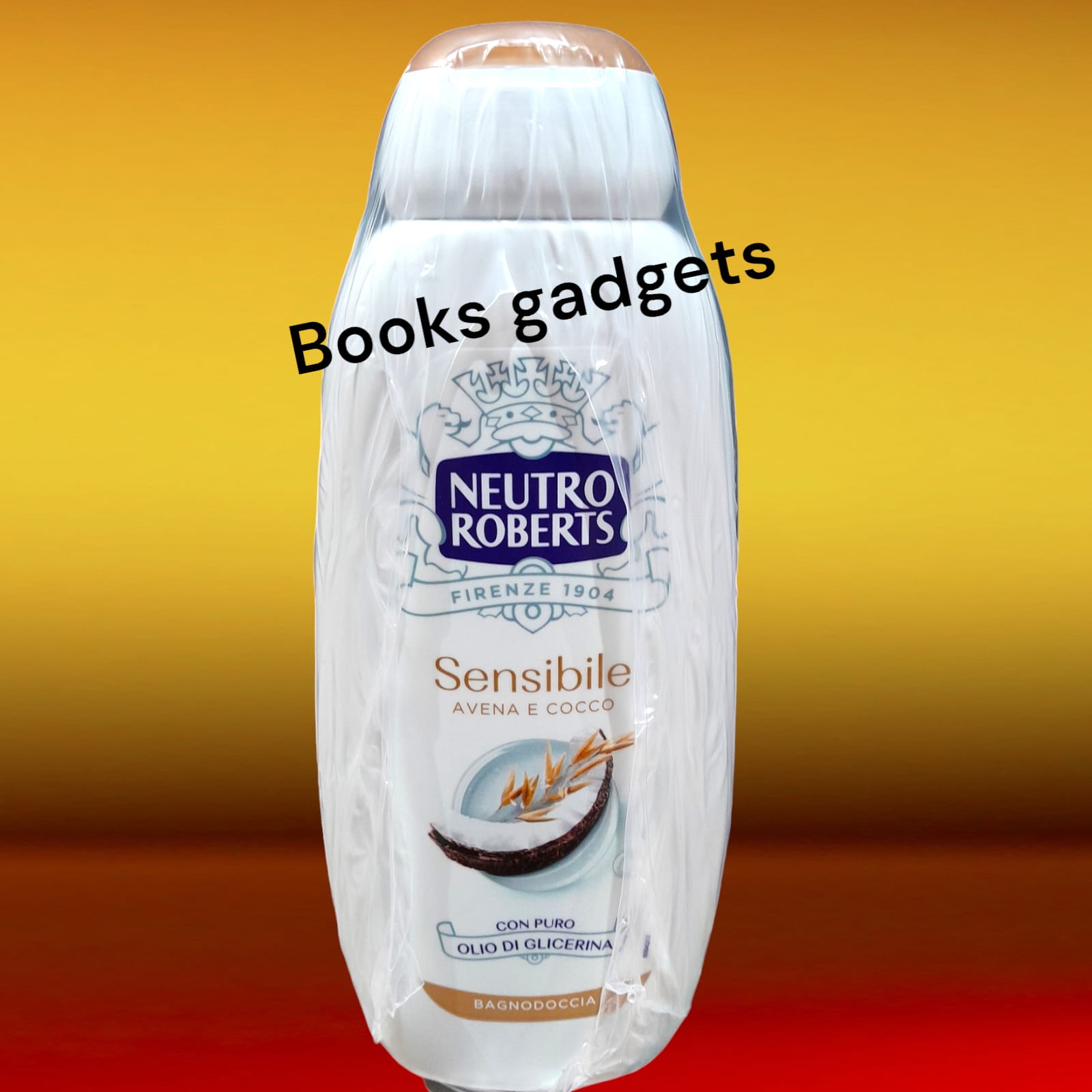 12 Flaconi Neutro Roberts Sensibile Bagnodoccia Bagnoschiuma Avena e Cocco 450ml