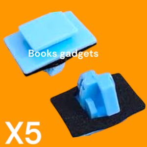 994 W-71144T Per Hyundai Tucson 2014-2016 Kit 5pz Clip per Modanature Ant. Laterale Porte 877561F000