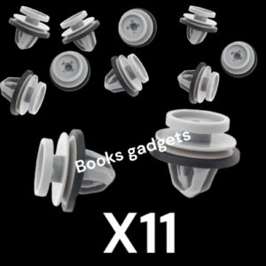 994 W-70139T Kit 11pz Clip Bottoni per Modanature Sottoporta LR112137