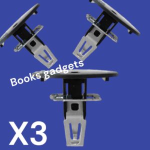 994 W-41208Z Per Citroen C4 dal 2020 Kit 2pz Clip Bottoni Fissaggio Parafango 9830832080