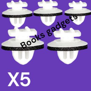 994 W-50270T KIT 5 BOTTONI FISSAGGIO MODANATURE ESTERNE TOYOTA YARIS CROSS DAL 2020