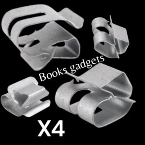 994 K-41267T Per Bmw Vari Modelli Kit 4pz Fermagli Clip Reggicavo Sonda Lamda 12521437136