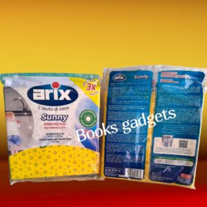 8008990011930 Arix Sunny Panno Multiuso Giallo Assorbenza Extra 36x38cm