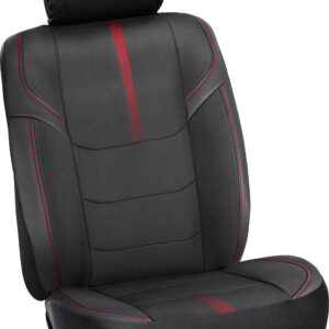 980 12699 Oracle Red Bull Racing Coprisedile Singolo Anteriore Powerbar II 3pz Nero/Rosso