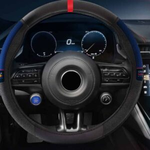 980 12682 Oracle Red Bull Racing Coprivolante Blended Lines Side Grip Ø38cm Nero/Rosso/Blu