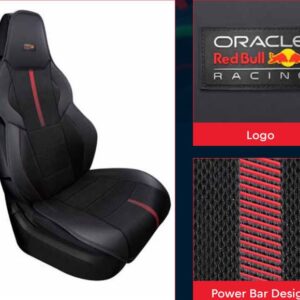 980 12711 Oracle Red Bull Racing Schienale Sediolino Singolo Powerbar II Nero/Rosso