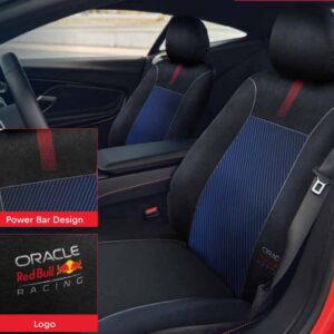 980 12709 Oracle Red Bull Racing Set Coprisedili Completo Blended Lines 10pz Nero/Rosso/Blu