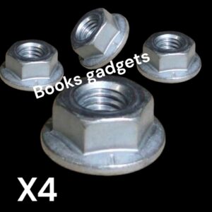 994 K-40691 Kit 4pz Dado Serpress in Ferro Ø: 8.00mm per Rivestimenti e Ripari 6935A6