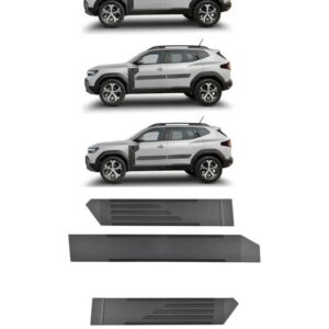 150 5028.KIT Per Dacia Duster dal 2024 Serie Modanature Laterali Ant+Post. (4 Pezzi) Combicar