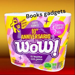 8007091008061 Wow Compatta 10° Anniversario Carta Igienica 2 Veli