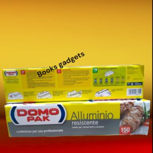 8001410088451 Domo Pak Uso Professionale Carta Alluminio per Alimenti Resistente 150Mt