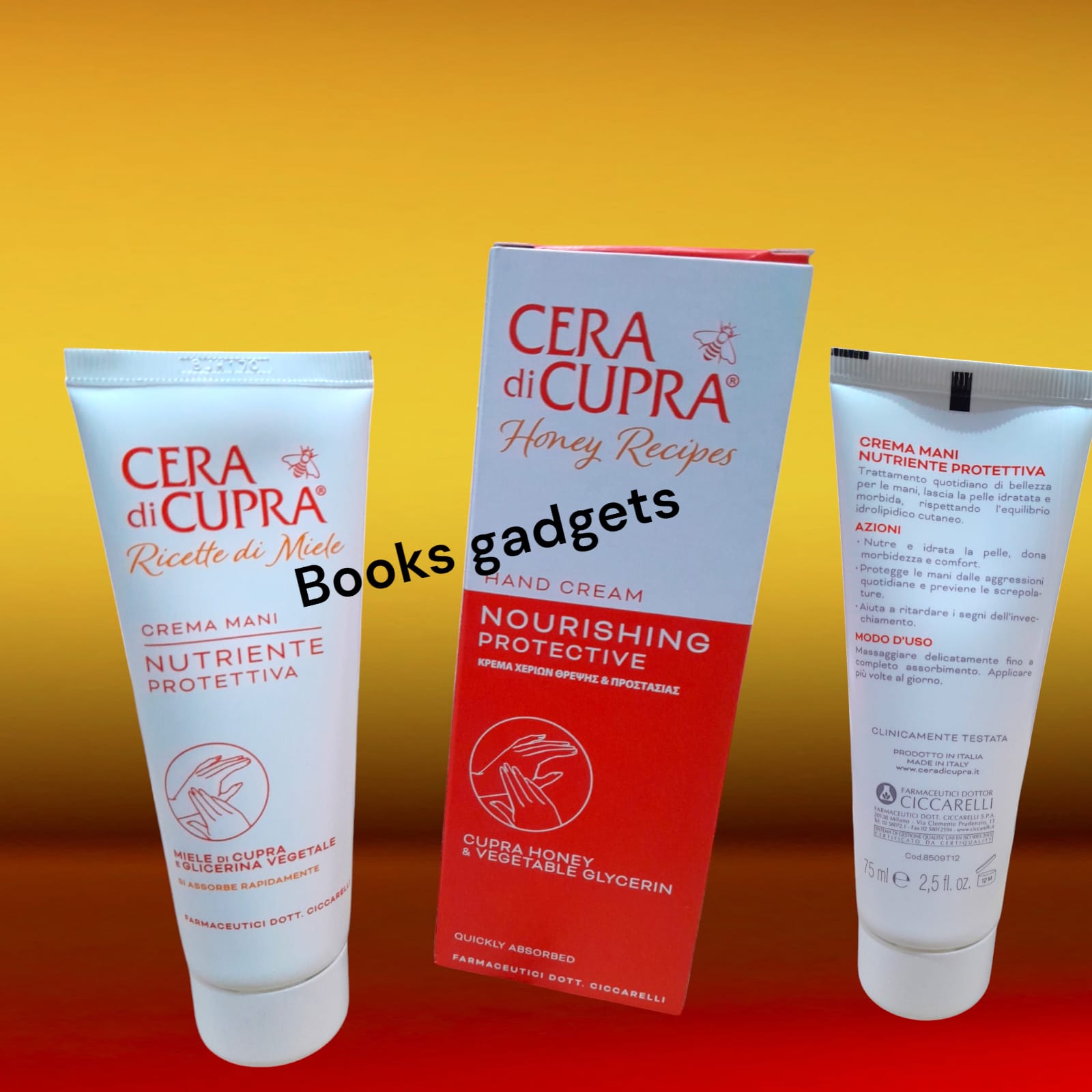 11 Tubi Cera di Cupra Crema Mani Nutriente Protettiva Miele di Cupra 75ml