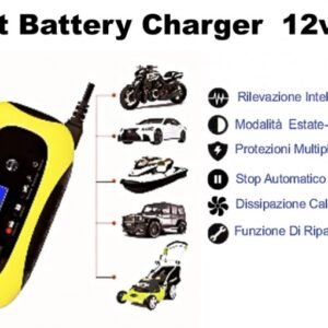 992 910006 Caricatore Batterie 12V 6amp Samart Battery Charger per Auto Moto Barca
