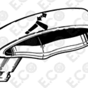 994 15575 Kit 5pz Leva Sgancio Sedile Nera Sx (Guida) Ricambi Auto D'epoca