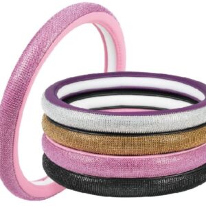 Coprivolante per Auto Modello Vip Colore ROSA per Volanti Ø 37-39