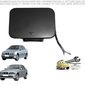 966 1114821 Per Bmw 5 (E39) dal 11/1995-12/2000 Coprigancio Paraurti Posteriore Primer 51128219075