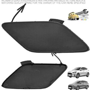 966 1058810 Per Ford Focus V dal 2018-2022 Coprigancio Paraurti Anteriore 2290464