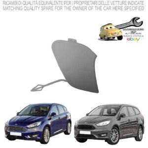 966 1050811 Per Ford Focus IV 09/2014-05/2018 Coprigancio Paraurti Anteriore Primer 1879568