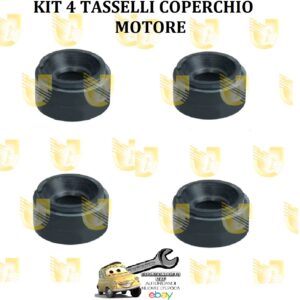 161800 Kit 4 Tasselli Coperchio Motore 07C103226B - 03L103184