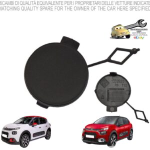 966 133820 Per Citroen C3 dal 09/2016-03/2020 Coprigancio Paraurti Posteriore Inferiore 98133565XT