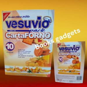 8033462611097 Vesuvio Pack Carta Forno Fogli Tagliati già pronti 60x40cm