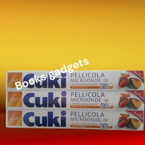 8003980190015 6 Confezioni Cuki (Tot. 120 Metri) Pellicola Microonde per Alimenti Speciale Formula