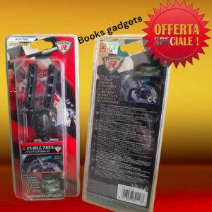 8016038601173 Coppia Strisce da 3 LED BIANCHI Sistema di illuminazione per Moto e Scooter