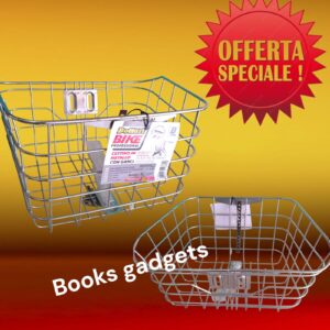 8016038968818 Cesta Cestino Anteriore in Metallo Cromato Olanda per Bici Universale Bottari