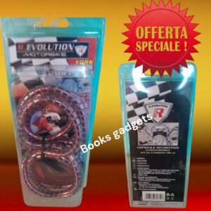 8016038608127 Coprifilo decorativo Rosso ultra flessibile da apporre cavi esterni moto 150cm
