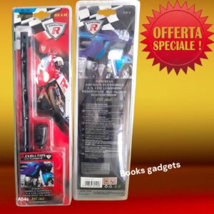 8016038601265 Striscia da 5 LED VERDE 30cm Sistema di illuminazione colorato Moto Scooter