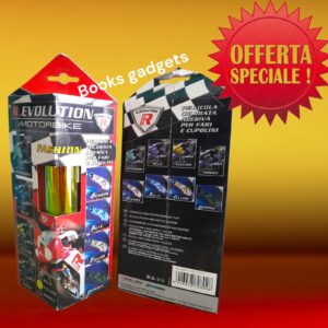 8016038608028 Pellicola adesiva per Fari e Cupolini Visual Plus per Moto Scooter Colore Giallo