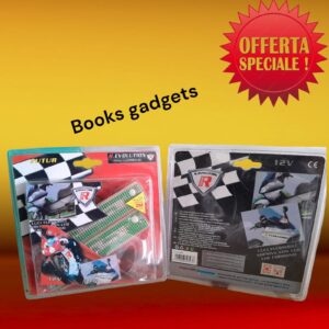 8016038603238 Coppia Luci Adesive Flessibili con 16 Led che Corrono Rosso Moto Scooter