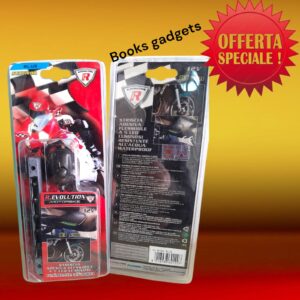 8016038601203 Striscia a 5 Led BLU 13cm Sistema di illuminazione colorato per Moto e Scooter