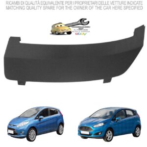 966 1039820 Per Ford Fiesta 09/2008-12/2012 Coprigancio Paraurti Posteriore su Spoiler 1531833
