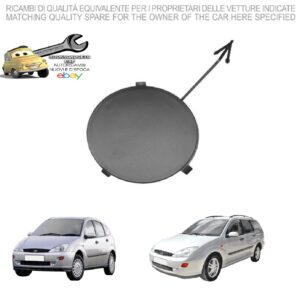 966 1002810 Per Ford Focus I 11/1998-09/2001 Coprigancio Paraurti Anteriore Primer 1107426