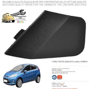 966 1039810 Per Ford Fiesta 09/2008-12/2012 Coprigancio Griglia Paraurti Anteriore 1532222