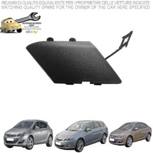 966 0742810 Per Opel Astra J 06/2012-09/2015 Coprigancio Paraurti Posteriore 1405177-13368665