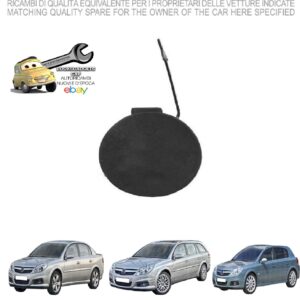966 0730811 Per Opel Vectra C 09/2005-11/2008 Coprigancio Paraurti Anteriore Primer 222732-13182878