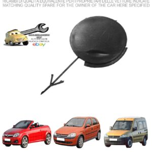 966 0728811 Per Opel Tigra B Twintop 07/2004-12/2010 Coprigancio Paraurti Anteriore Primer 1405484-9165533
