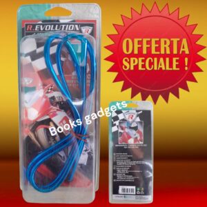 8016038608424 Bordino Coprifiniture Trim BLU ad incastro per Moto Resistente Durevole Bottari