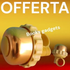 8016038969112 Campanello in Metallo Giallo per Bici Emette un potente e nitido Suono Bottari