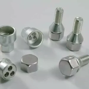 31 W8 Per Polestar 2 dal 2020 Kit Bulloni Antifurto Stil-Bull Farad Cerchi in Acciaio