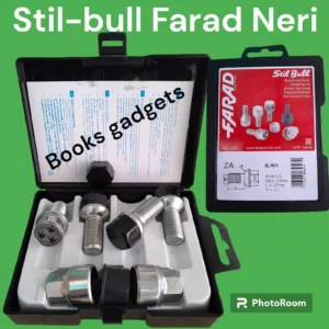 31/ZA NERI Per Cupra Tavascan dal 2024 Kit Bulloni Antifurto Stil-Bull NERI Cerchi Acciaio