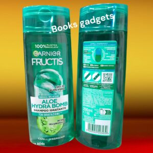3600542543439 3 Flaconi Garnier Fructis Shampoo Aloe Hydra Bomb per Capelli Disidratati