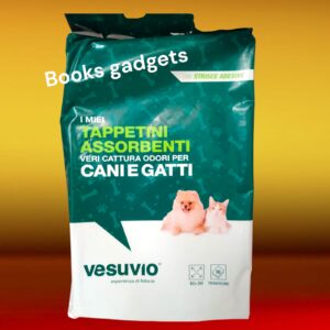 8033462610854 Vesuvio Tappetino Traversine Cani Gatti Cattura Odori 60x90cm