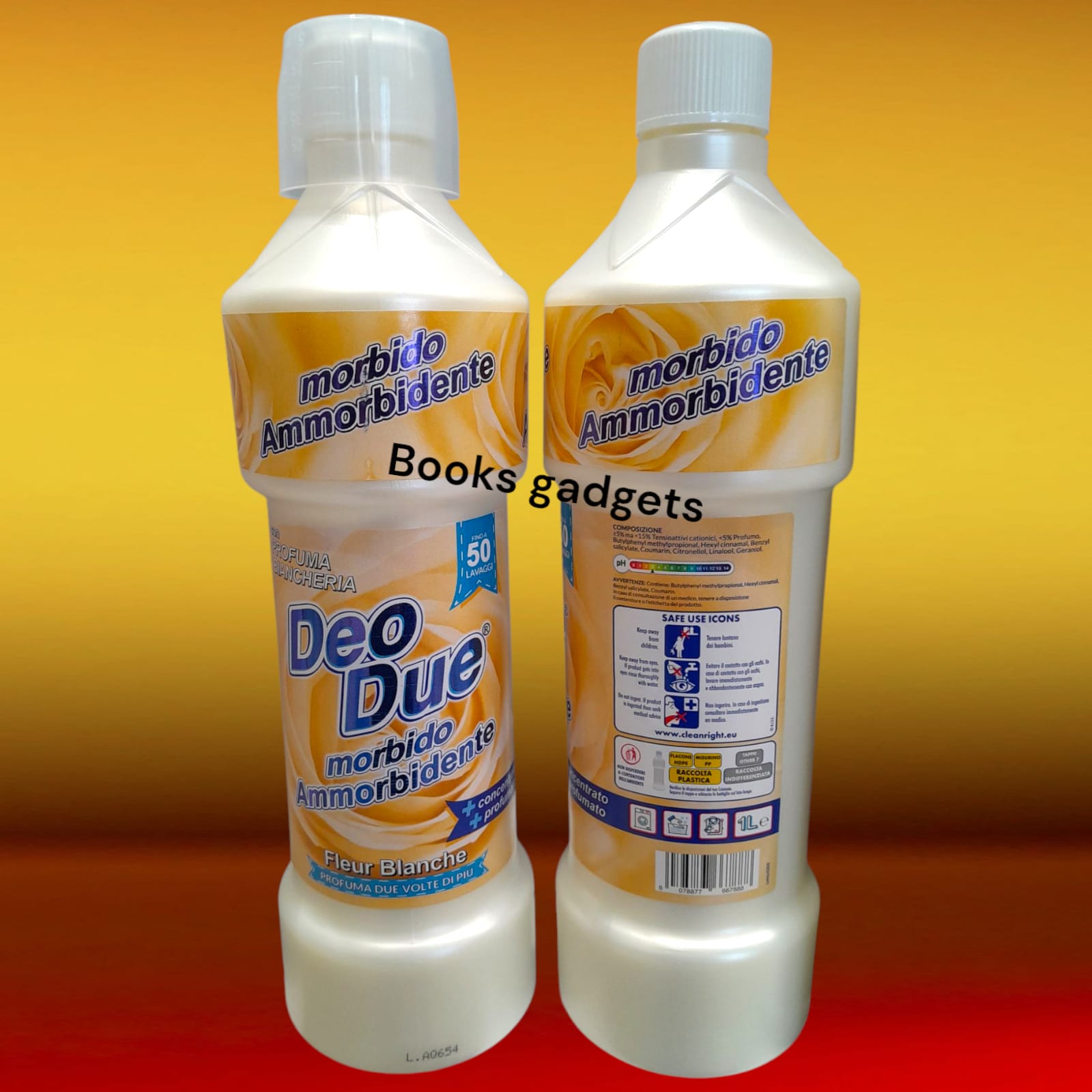 11 Flaconi Deo Due Morbido Ammorbidente FLEUR BLANCHE Profuma due Volte di più